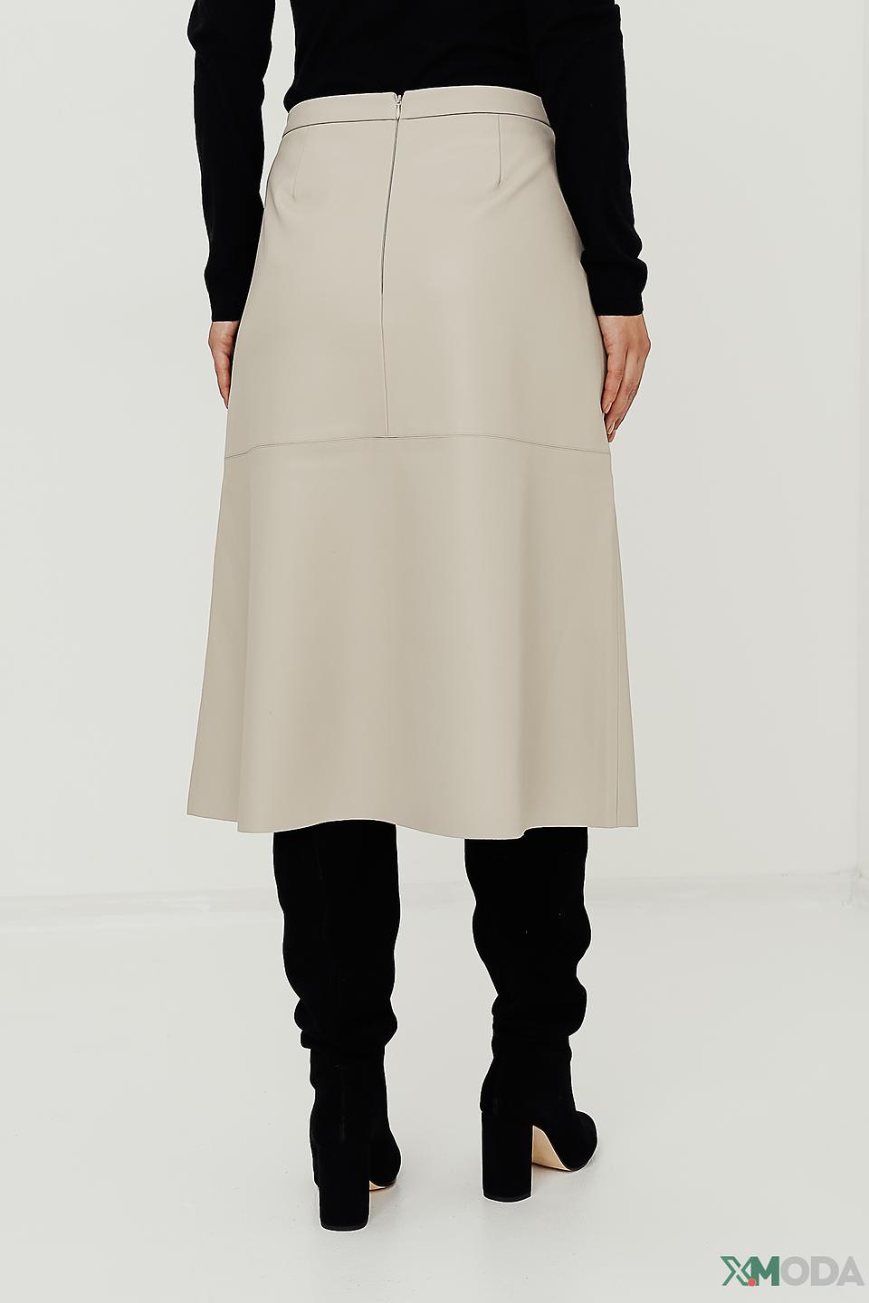 Юбка UNQ женская бежевая