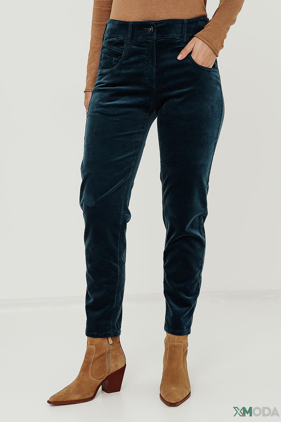 Брюки вельветовые Zerres темно-синие