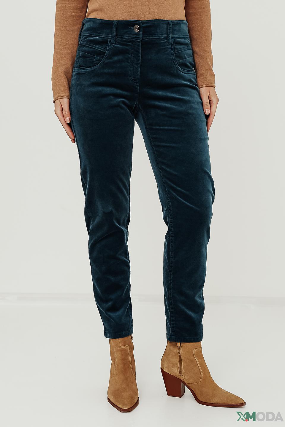 Брюки вельветовые Zerres темно-синие