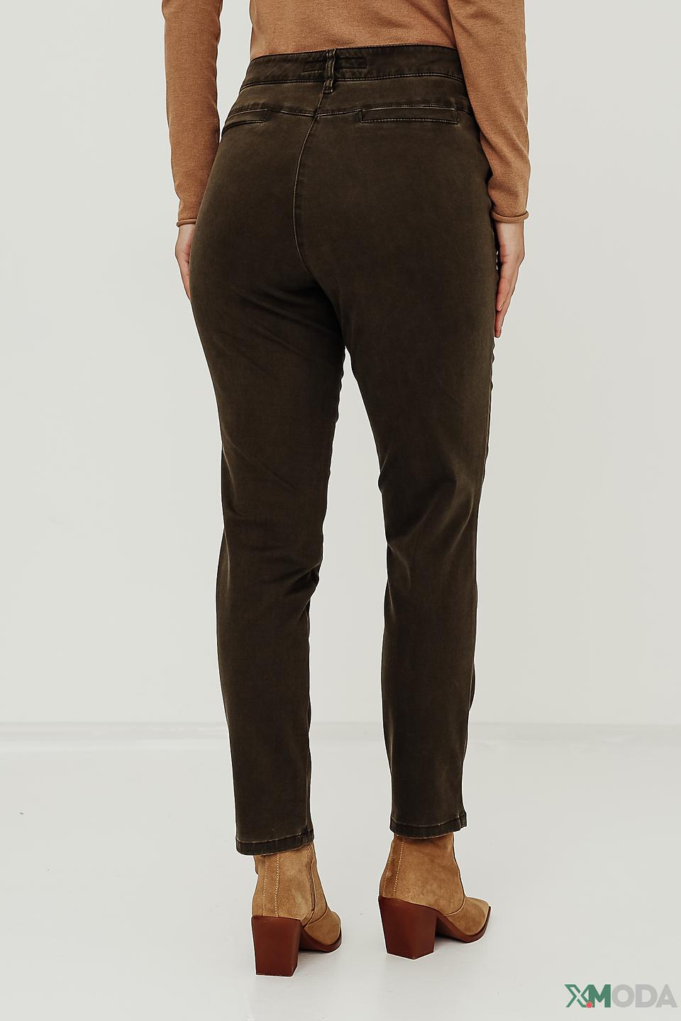 Брюки Zerres хаки с поясом