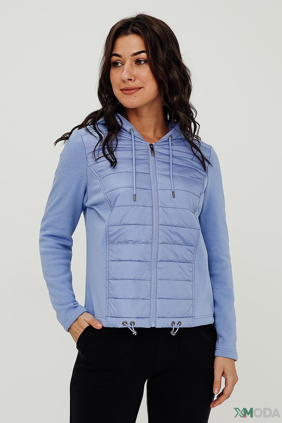 Жакет Olsen стеганый голубой