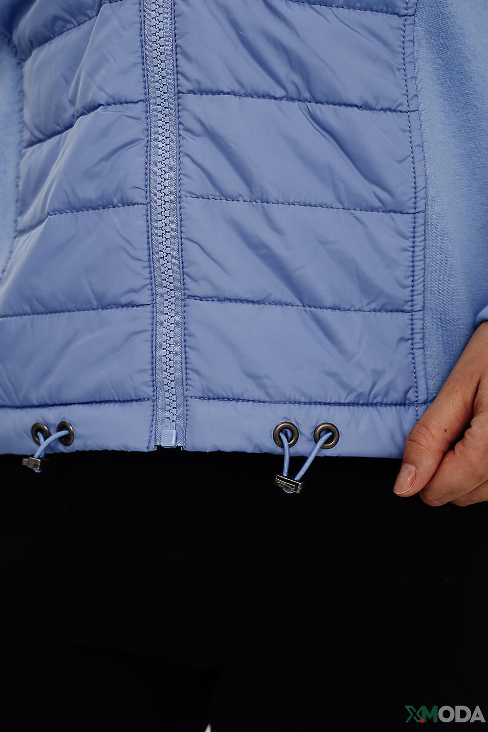 Жакет Olsen стеганый голубой