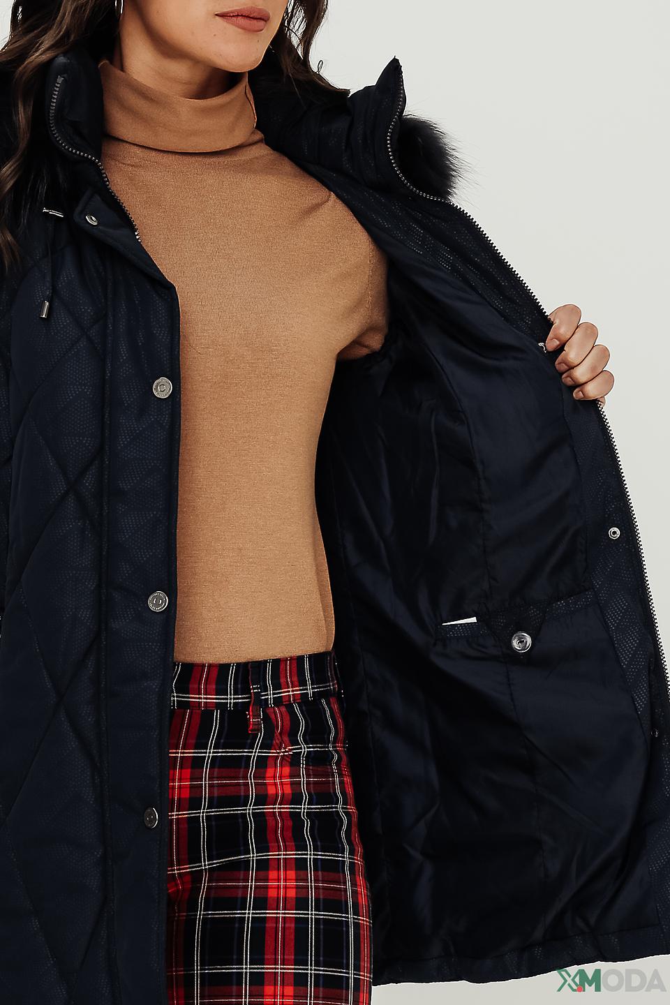 Куртка Lebek стеганая чёрная