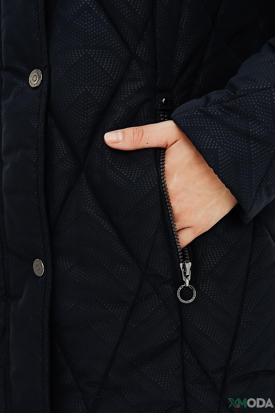 Куртка Lebek стеганая чёрная