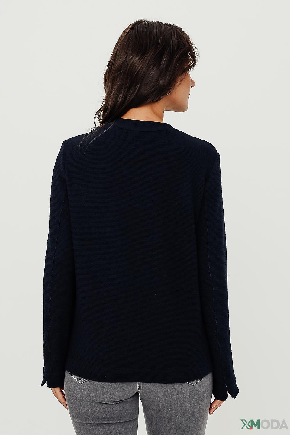 Жакет Erfo на молнии тёмно-синий