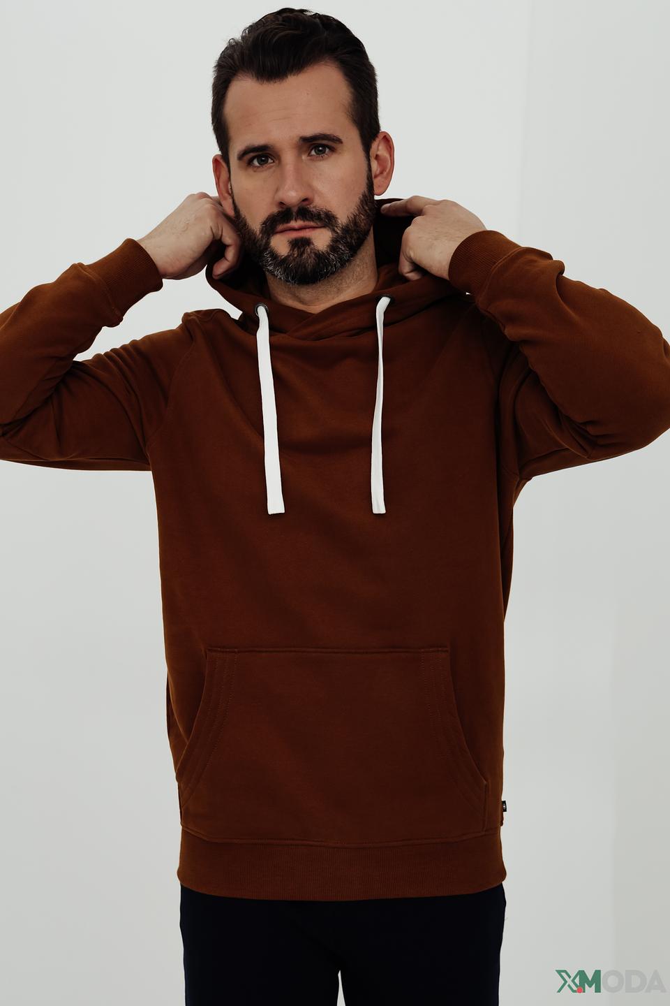 Толстовка Tom Tailor коричневая