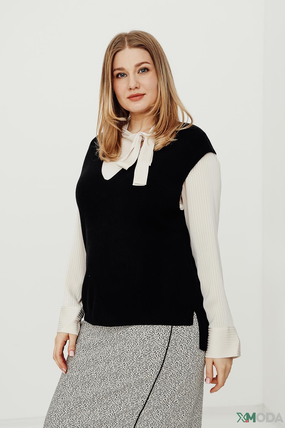 Жакет-жилет Frank Walder черный