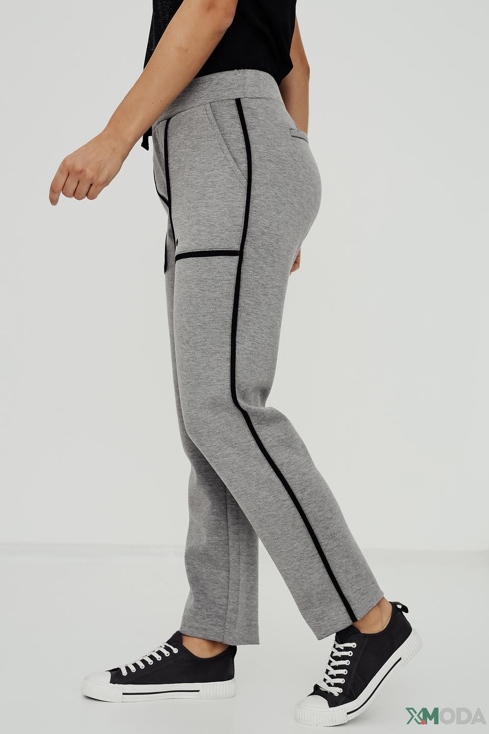 Брюки Monari серые с полосками