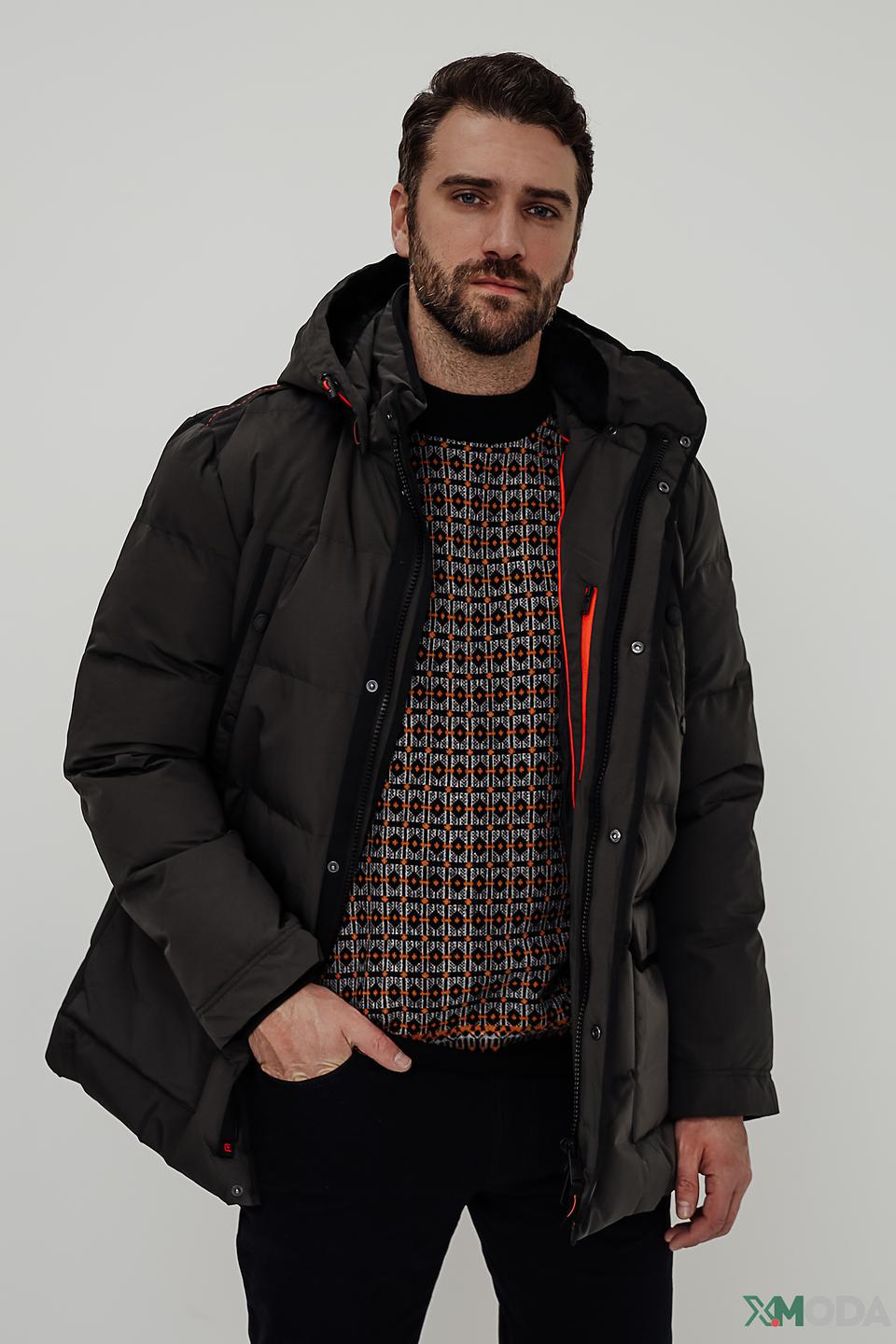 Куртка Casa Moda хаки с капюшоном