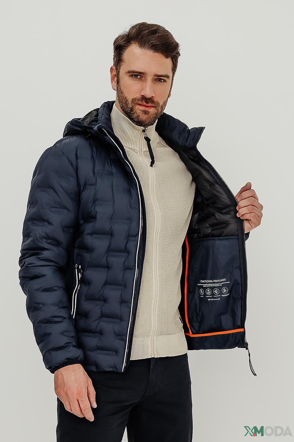 Куртка Tom Tailor стеганая синяя