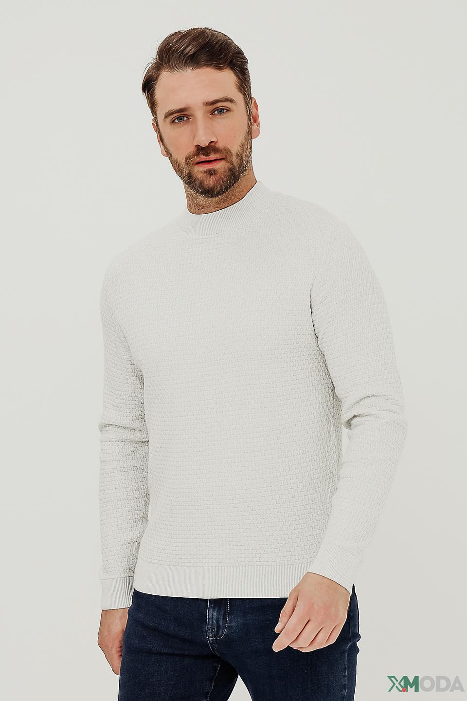 Джемпер Tom Tailor светло-серый