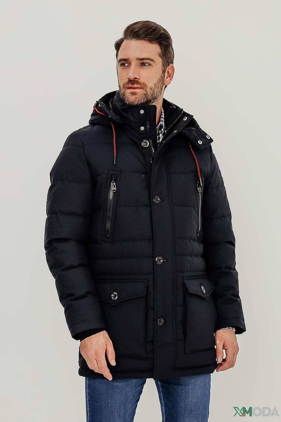 Куртка New Canadian мужская степлёная чёрная