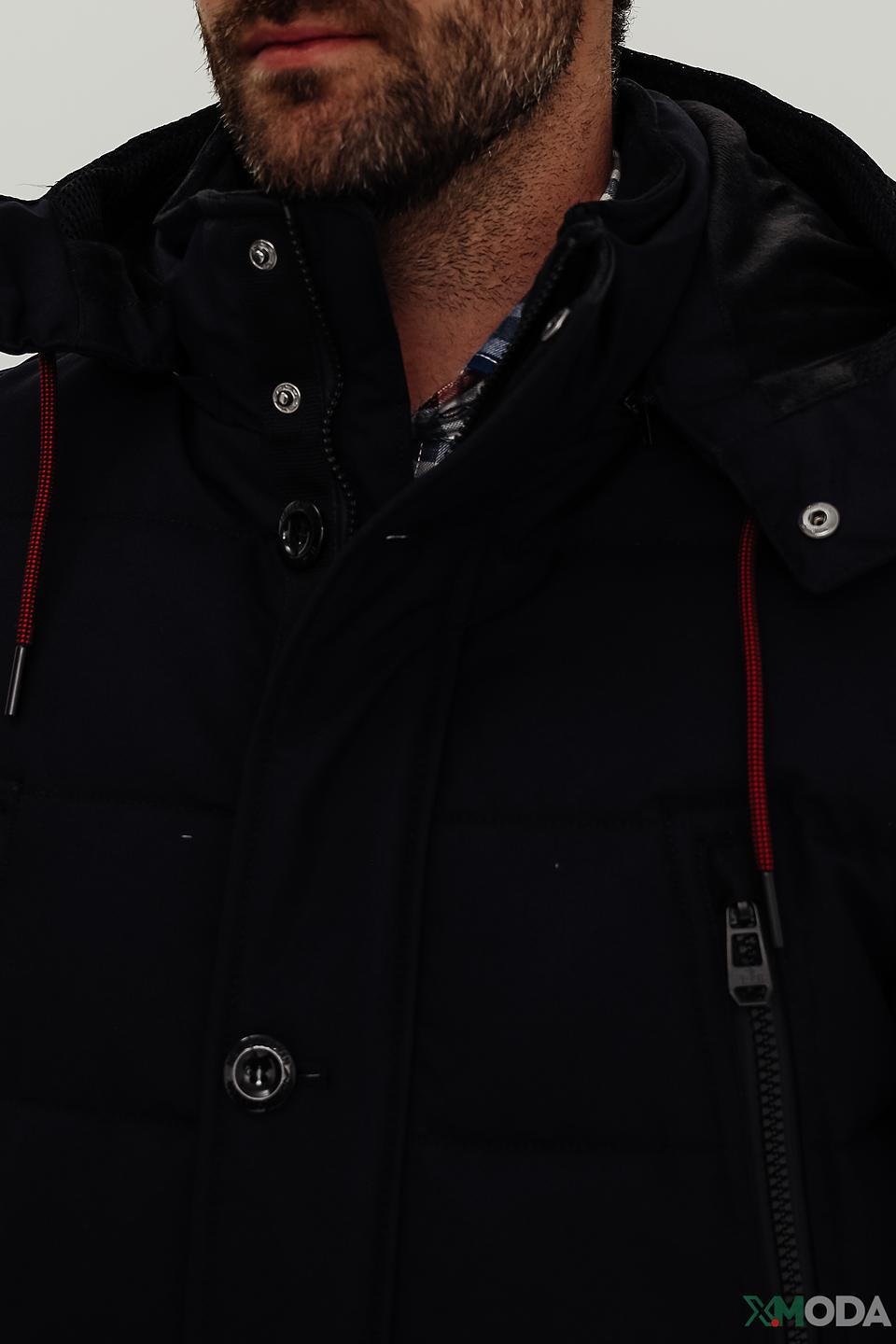 Куртка New Canadian мужская степлёная чёрная