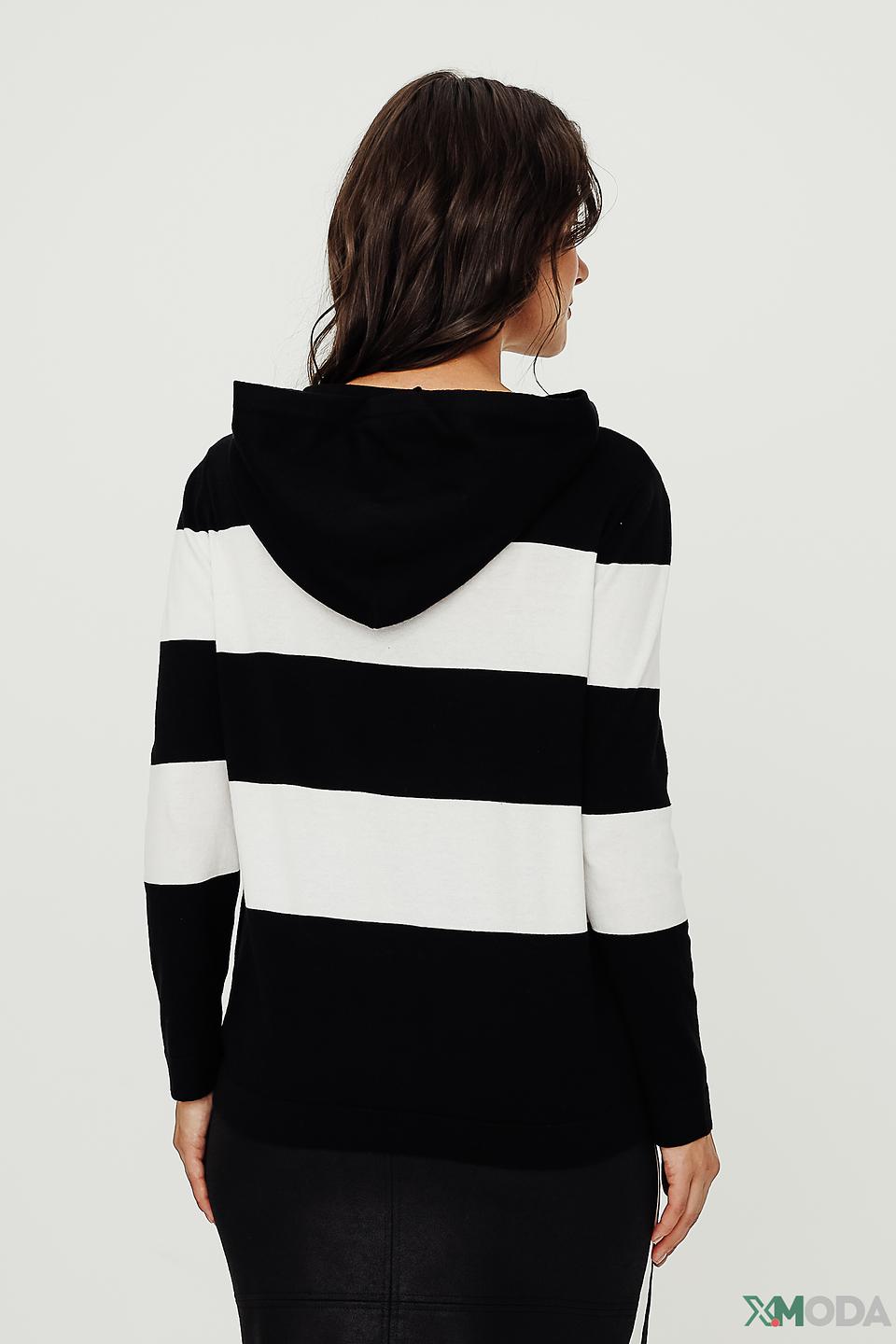 Толстовка Tuzzi в полоску с декором