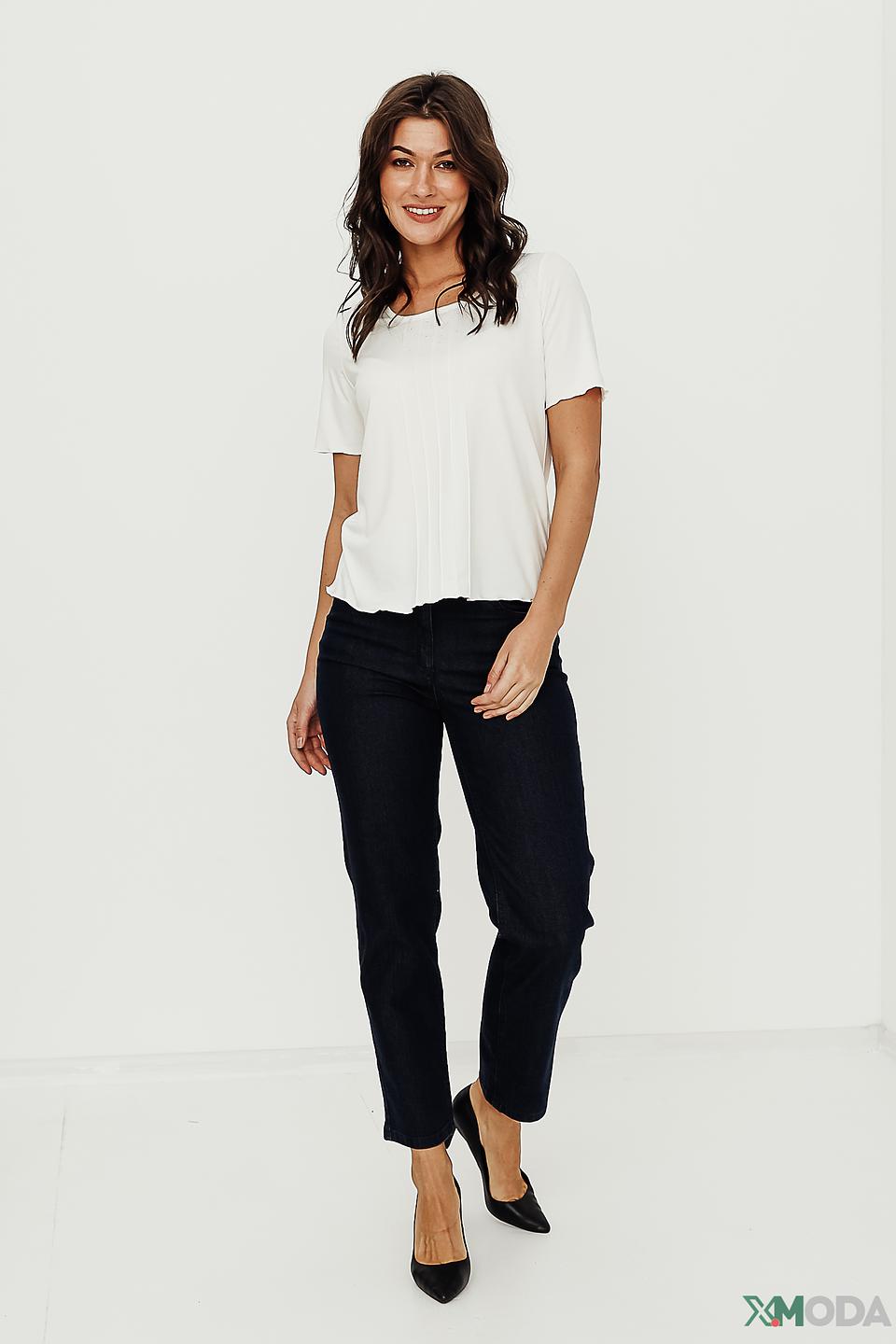 Джинсы Zerres прямые тёмно-синие