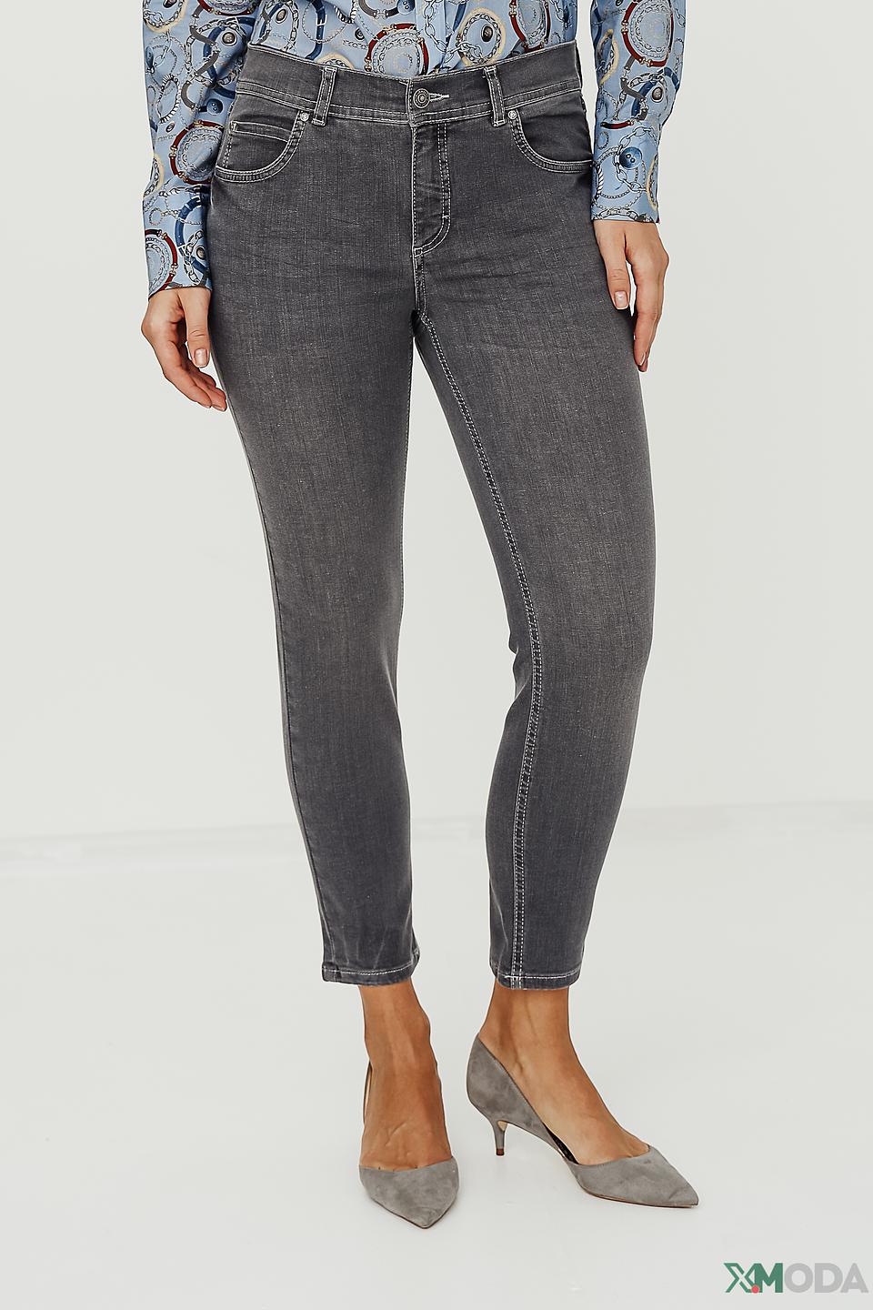 Джинсы Angels серые скинни