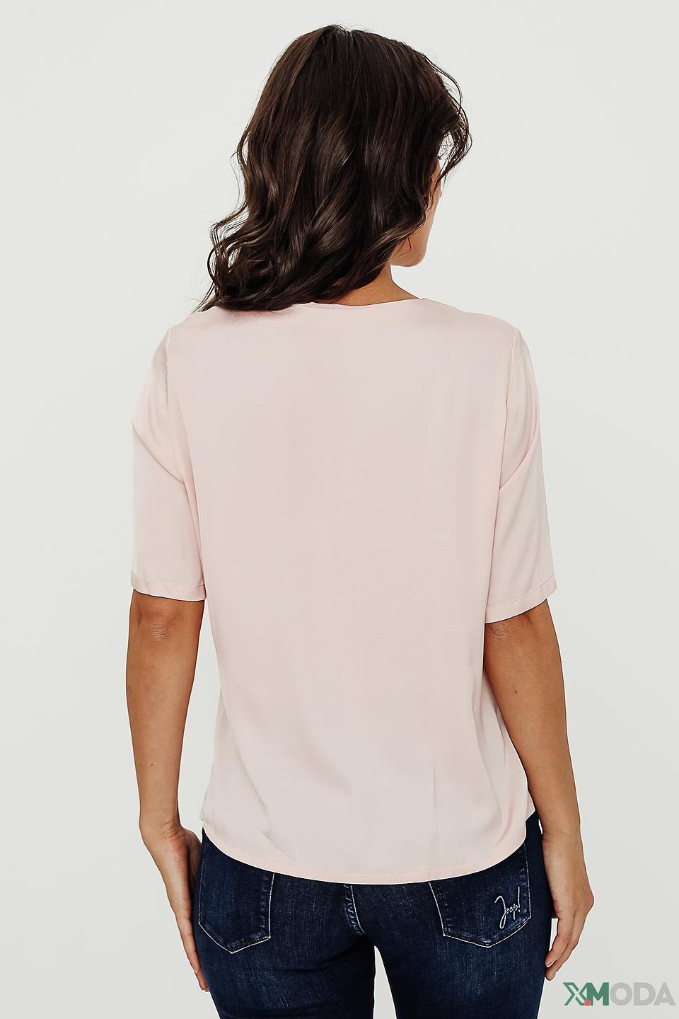 Блуза Sommer mann пудрово-розовая