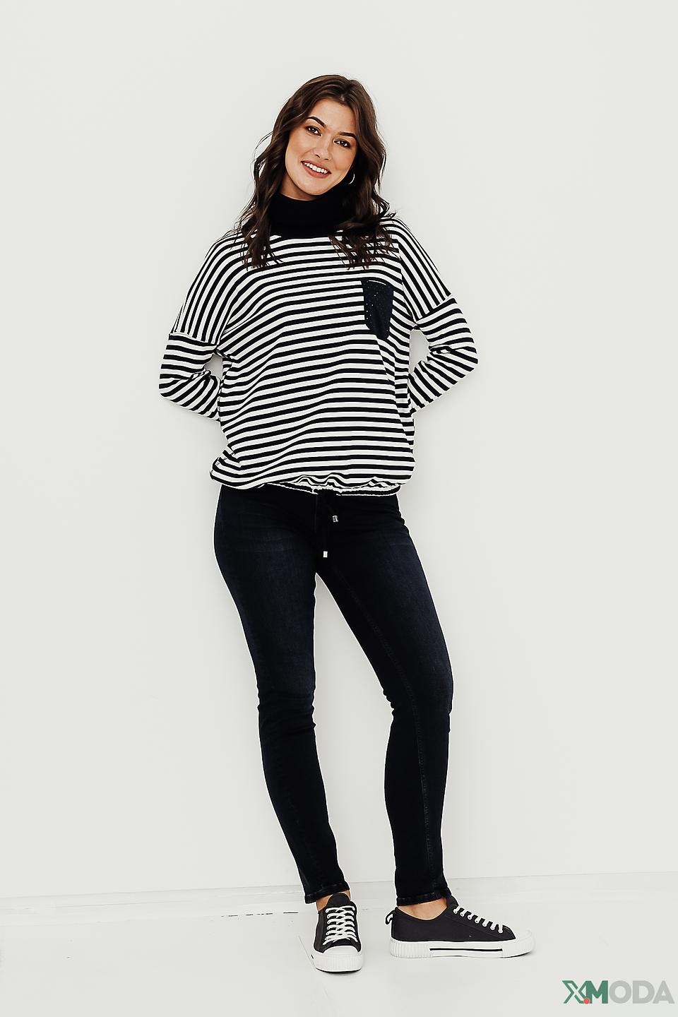 Джинсы скинни Tuzzi чёрные