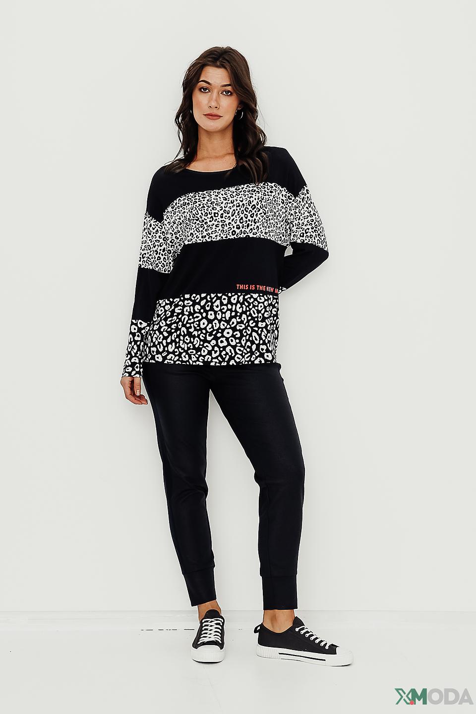 Блуза Tuzzi с леопардовым принтом