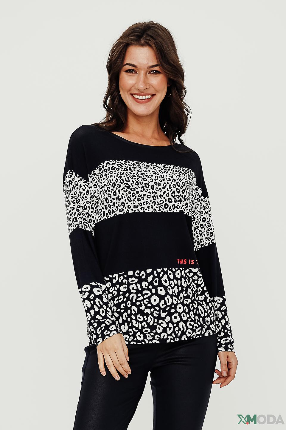 Блуза Tuzzi с леопардовым принтом