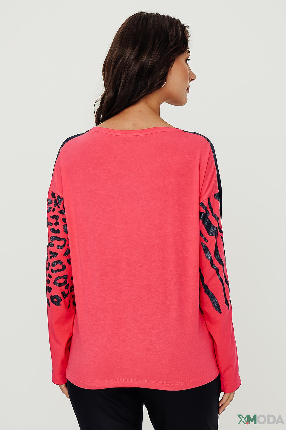 Джемпер Tuzzi с тигром розовый