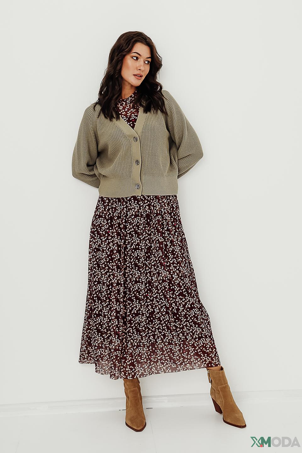 Кардиган Taifun оливковый