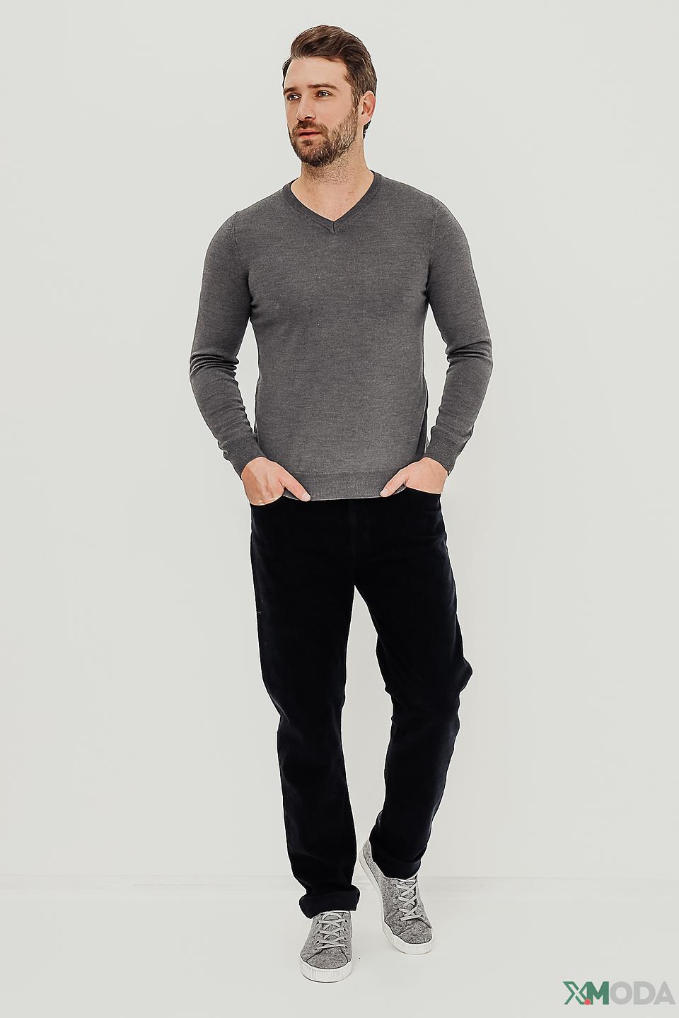 Джемпер Radi Perugia V-образный серый