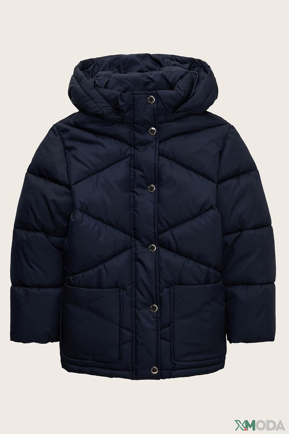 Куртка Tom Tailor дев. стеганая синяя