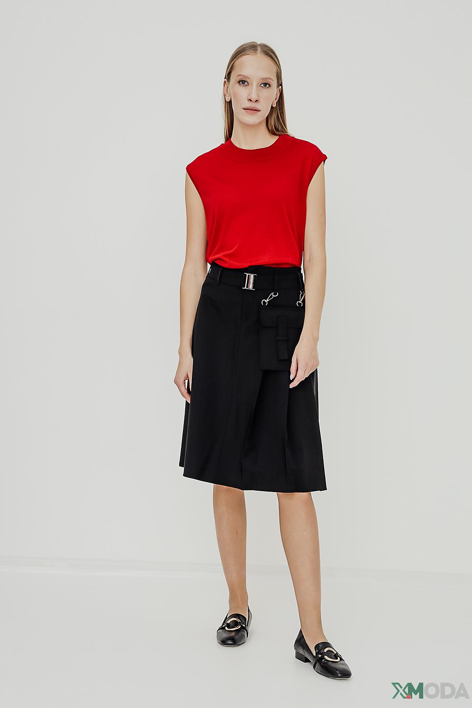 Юбка Monari чёрная с карманами