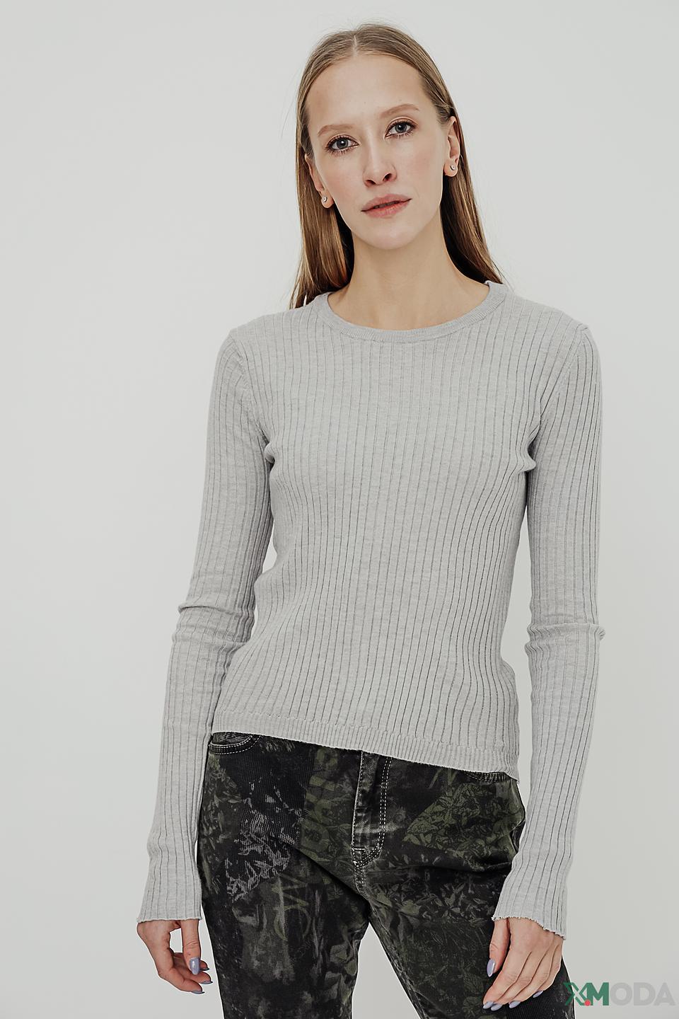 Джемпер Alcott серый в рубчик