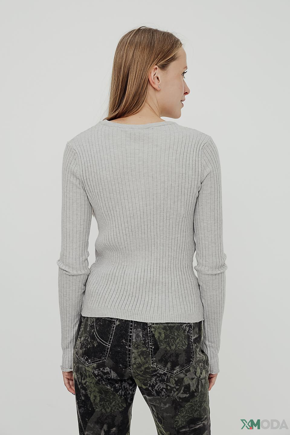 Джемпер Alcott серый в рубчик