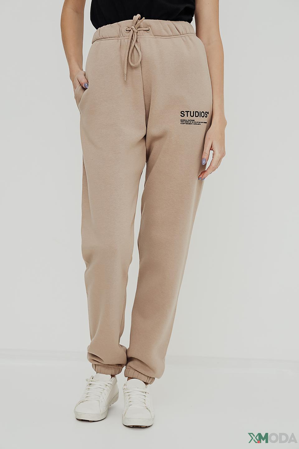 Брюки Alcott бежевые спортивные