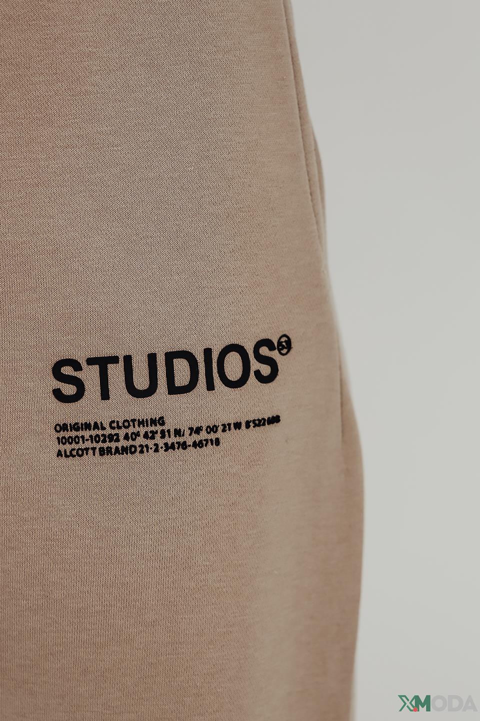 Брюки Alcott бежевые спортивные
