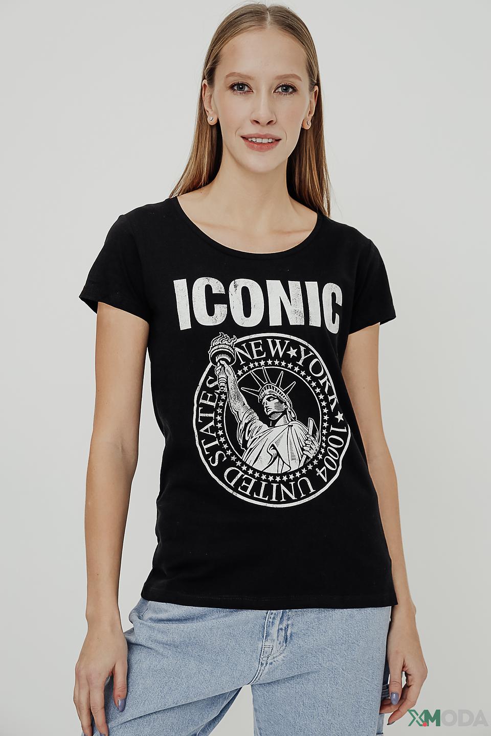 Футболка Alcott Iconic чёрная