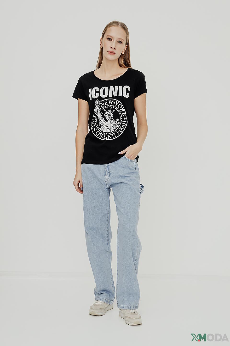 Футболка Alcott Iconic чёрная