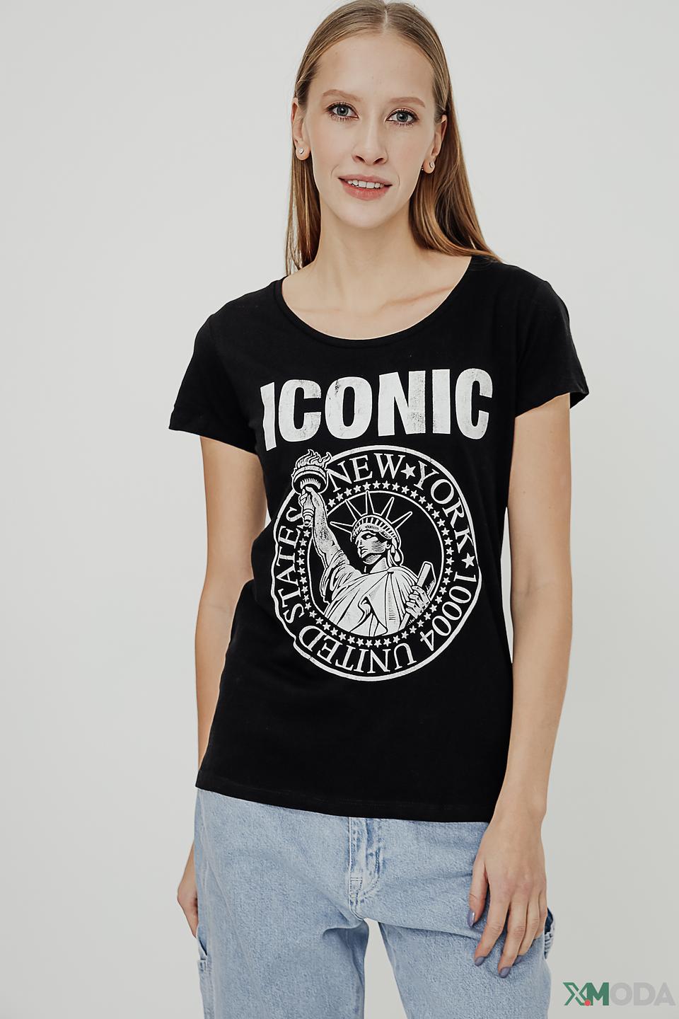 Футболка Alcott Iconic чёрная