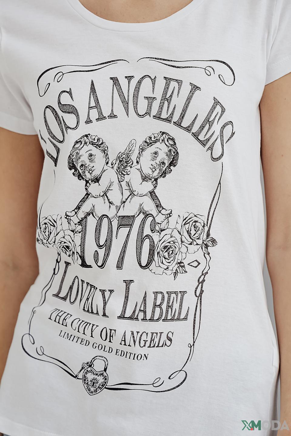 Футболка Alcott женская с принтом