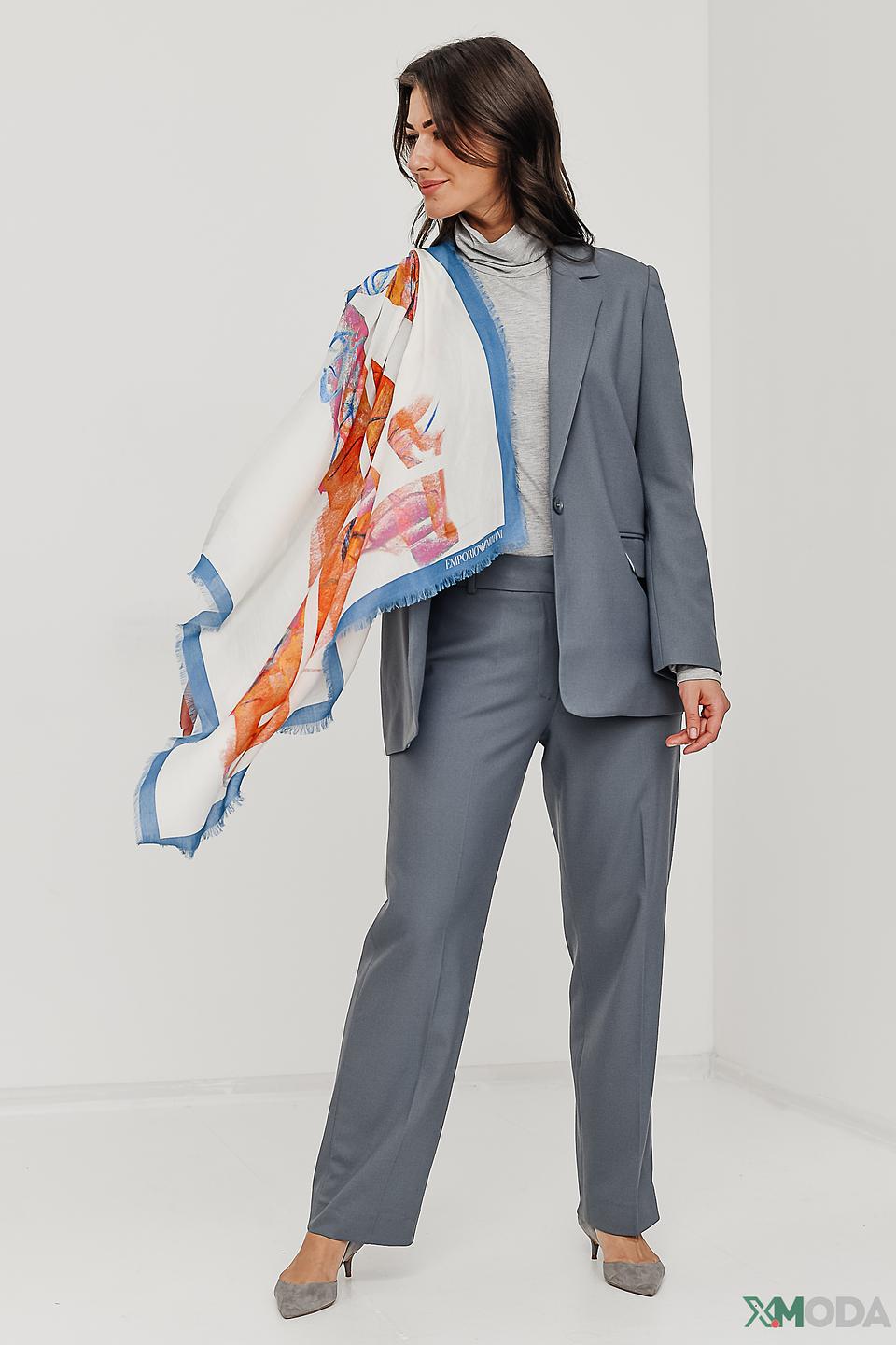 Шарф Emporio Armani с принтом