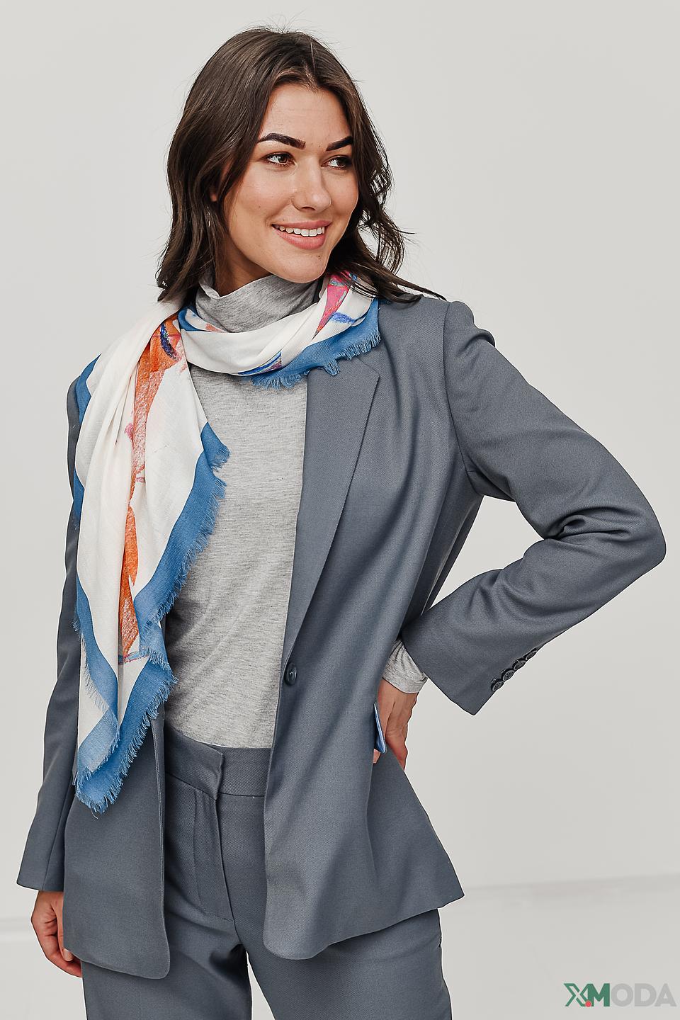 Шарф Emporio Armani с принтом