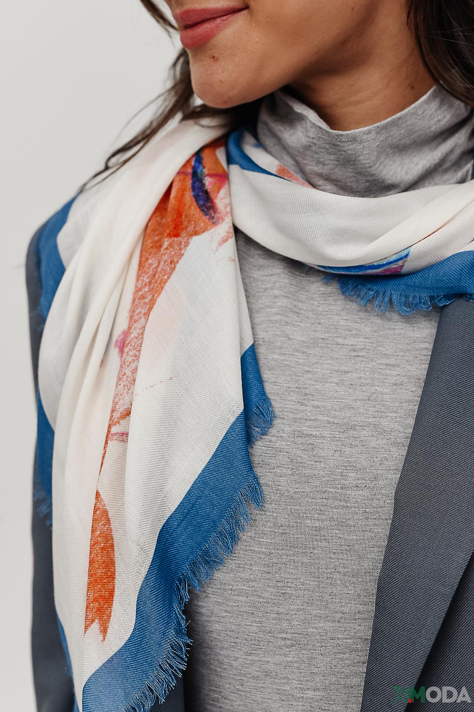 Шарф Emporio Armani с принтом