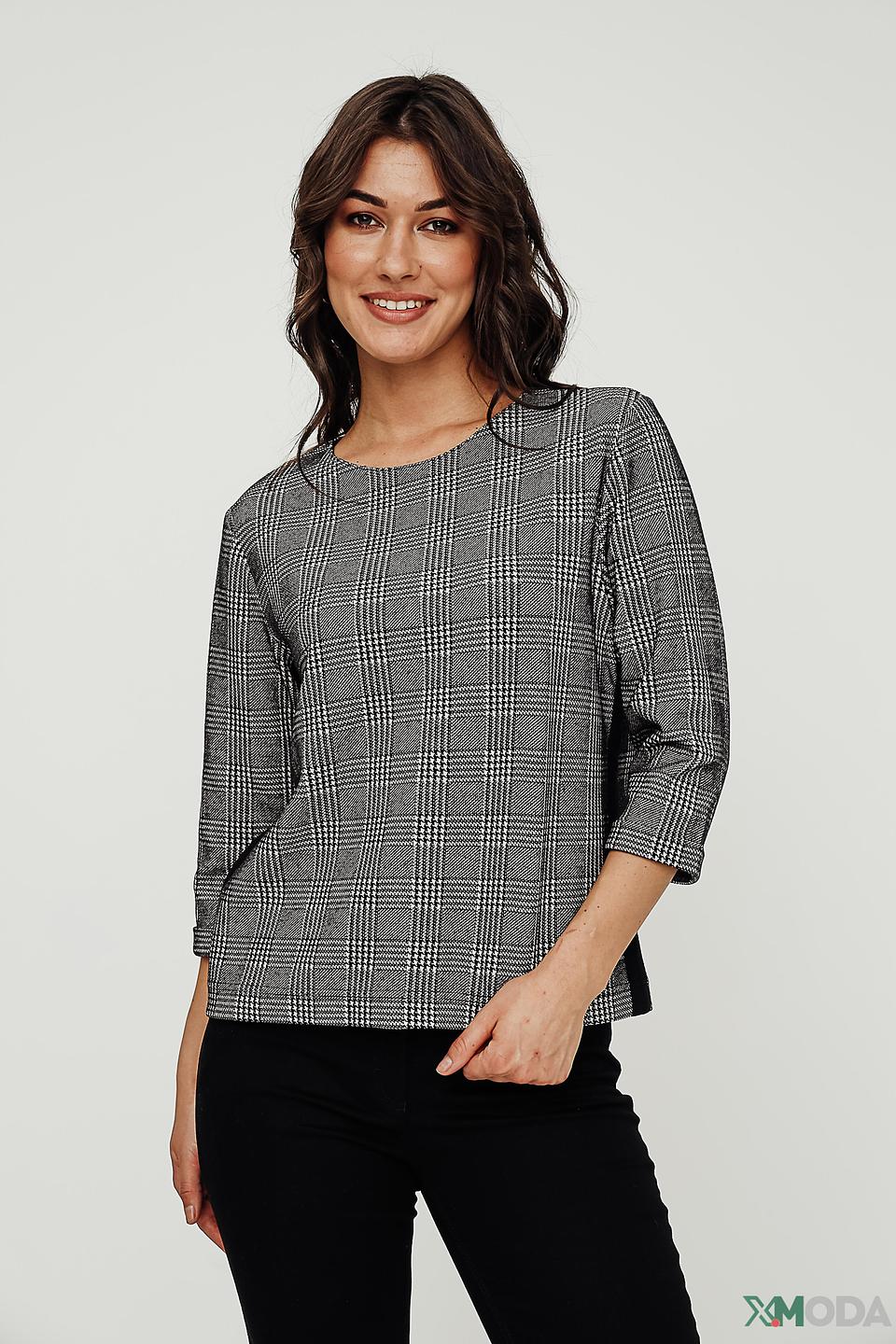 Пуловер Pezzo в клетку