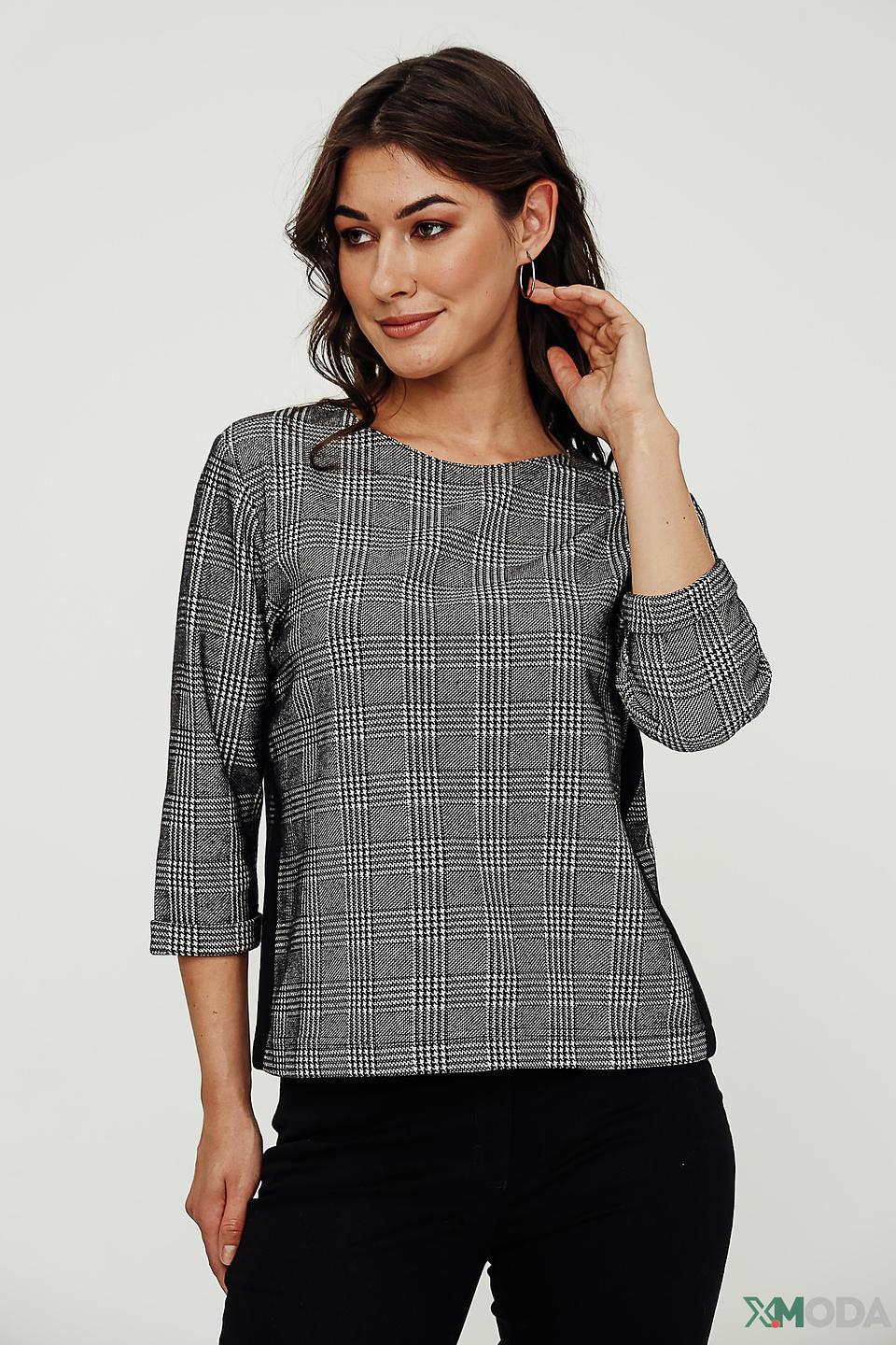 Пуловер Pezzo в клетку