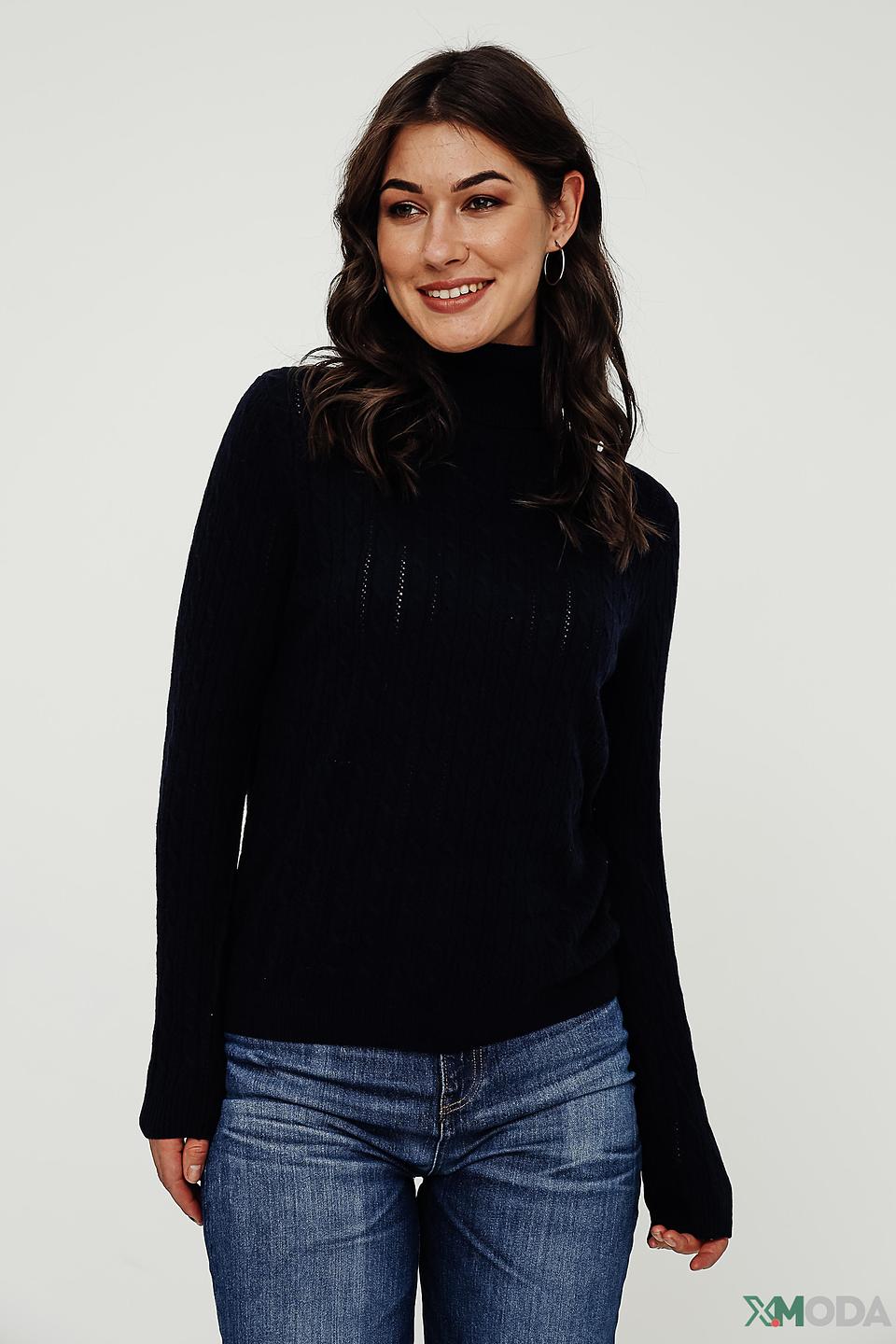 Водолазка Pezzo чёрная с косами