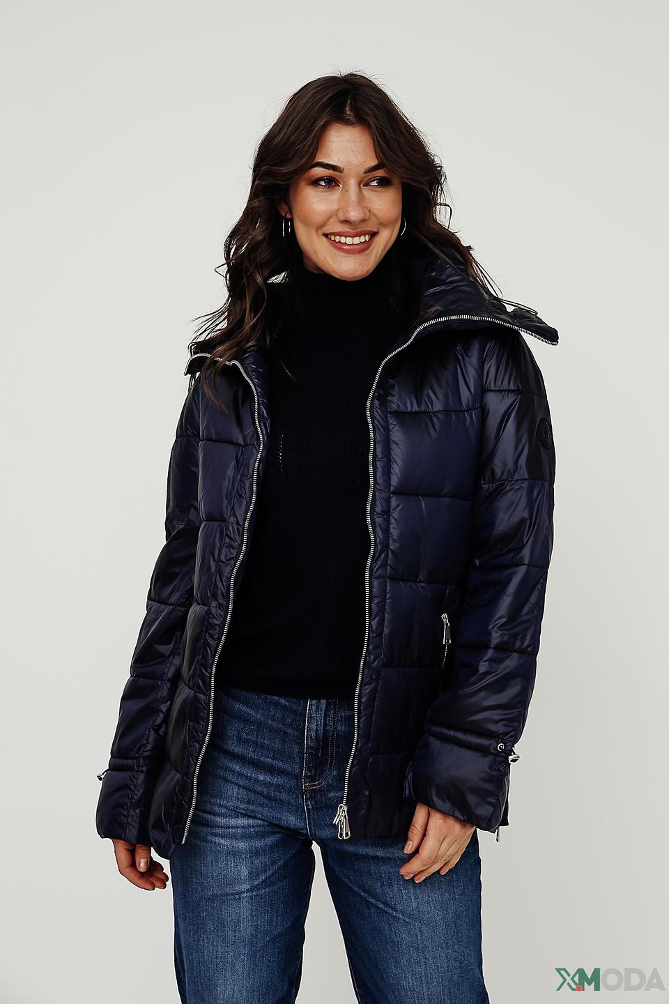 Куртка Pezzo стеганая синяя