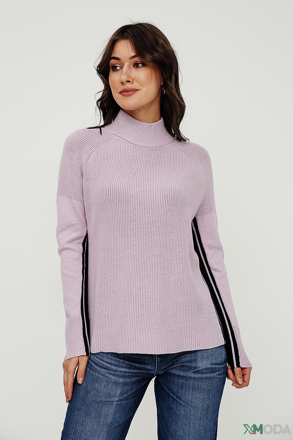 Пуловер Tuzzi с полосками лавандовый