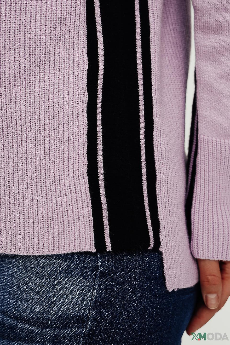 Пуловер Tuzzi с полосками лавандовый