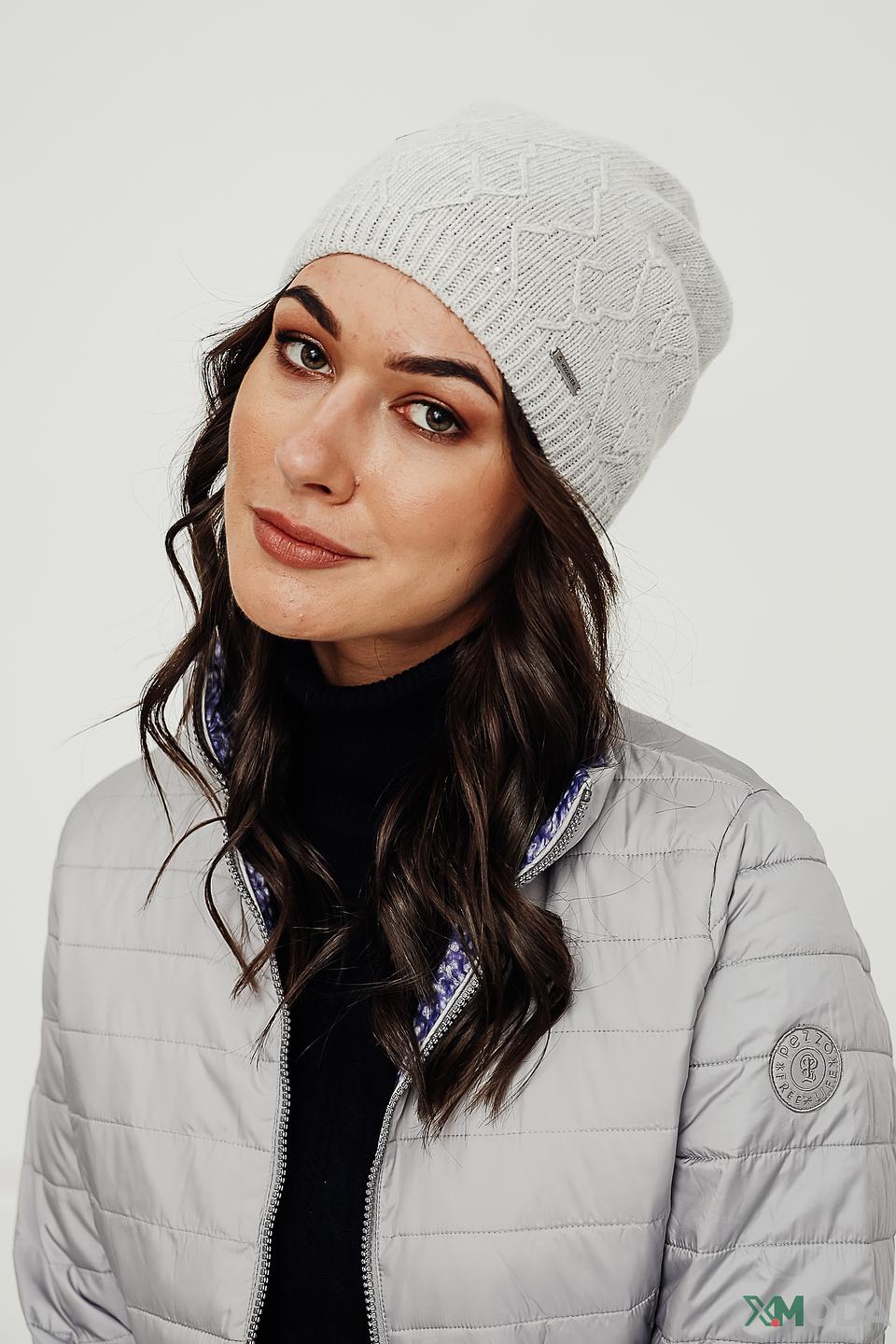 Шапка Wegener вязаная серая