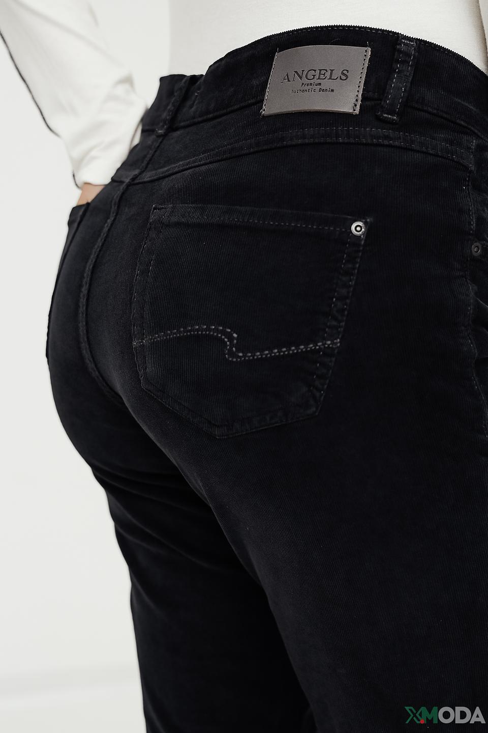 Брюки Angels вельветовые чёрные