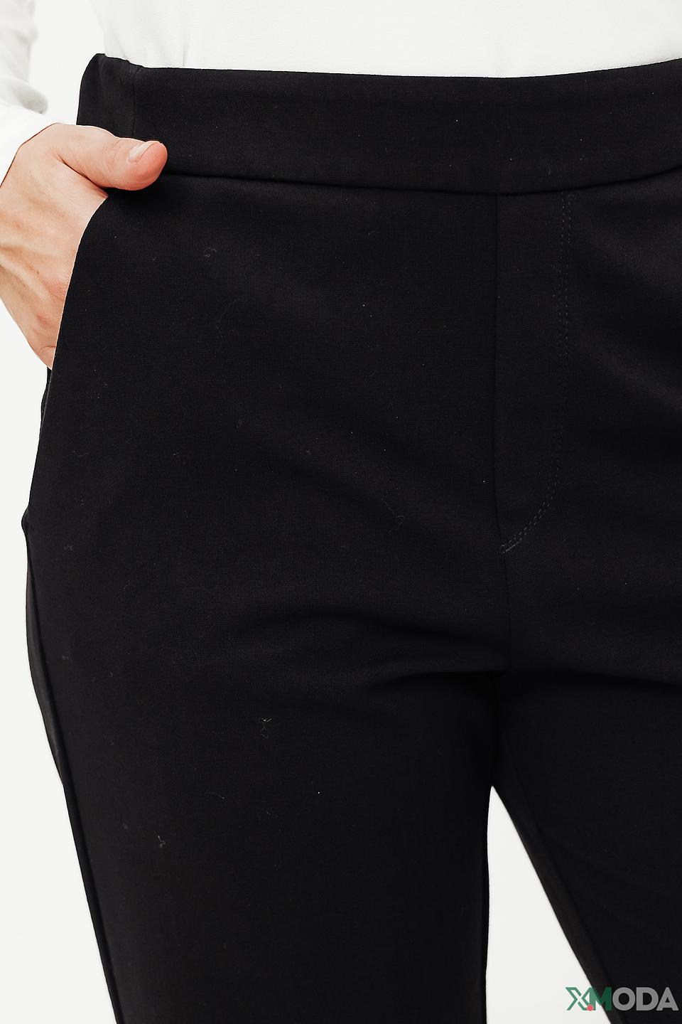 Брюки MAC клёш чёрные