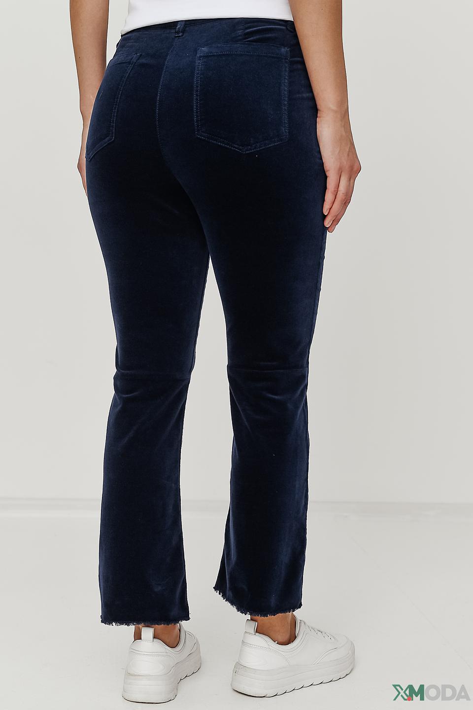 Брюки вельветовые Luisa Cerano синие